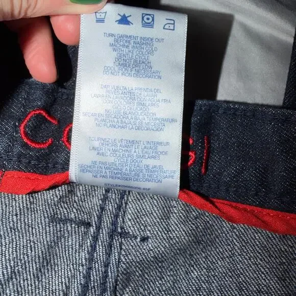 Y2K Coogi Dark Blue, Baggy, Boot Cut Jeans NWT- 10 - Picture 5 of 9